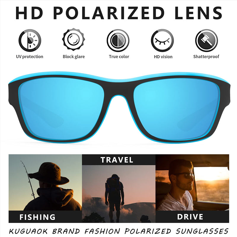 Chic and Style | Outdoor sports glasses with anti-glare polarized lenses