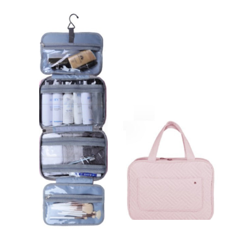 Chic and Style | Perfect for Travel - Women's Toiletry Bag with Hanging Hook