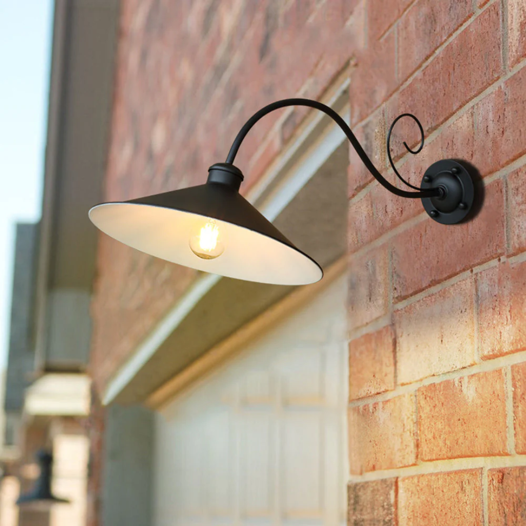Applique Murale Extérieure Vintage - Lampes Murales Étanches avec Compatibilité LED-Luminaires d'extérieur / solaires-ChicUndStil