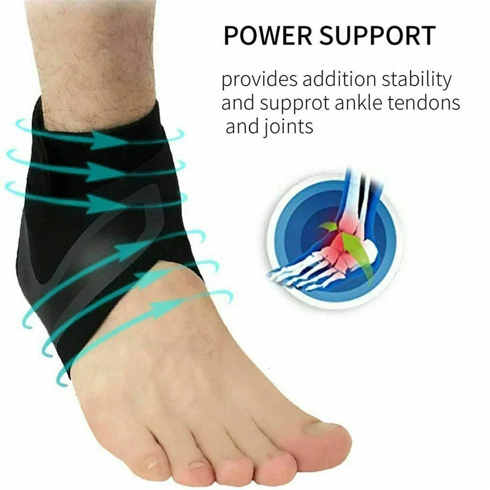 Chic und Stil | X Wrap Plantar Ankle Sock Compression Support