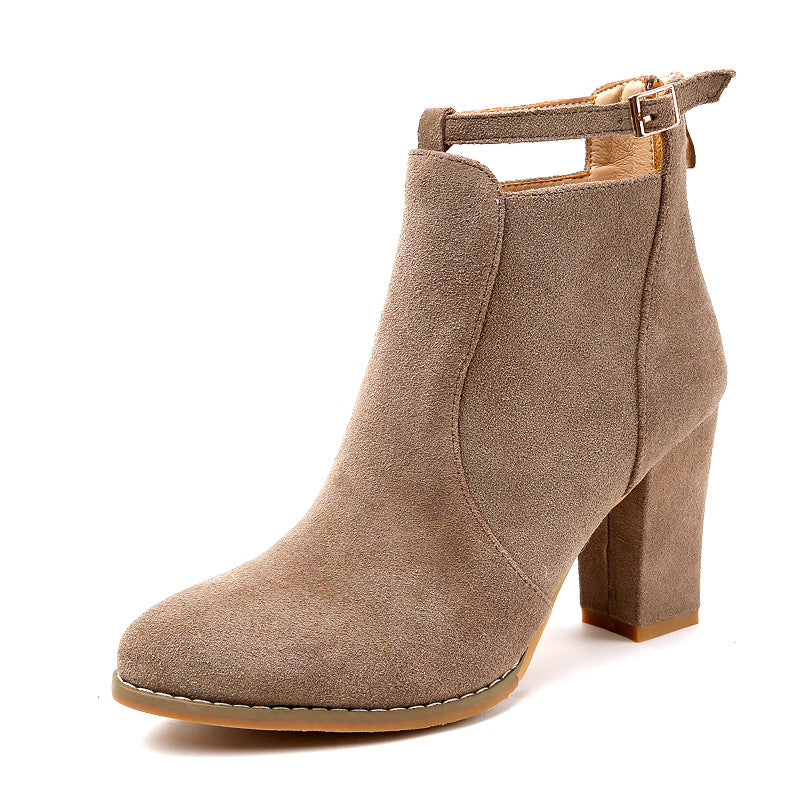 Bottes à lacets élégantes pour femmes avec sangle tendance et semelle de confort Chic und Stil