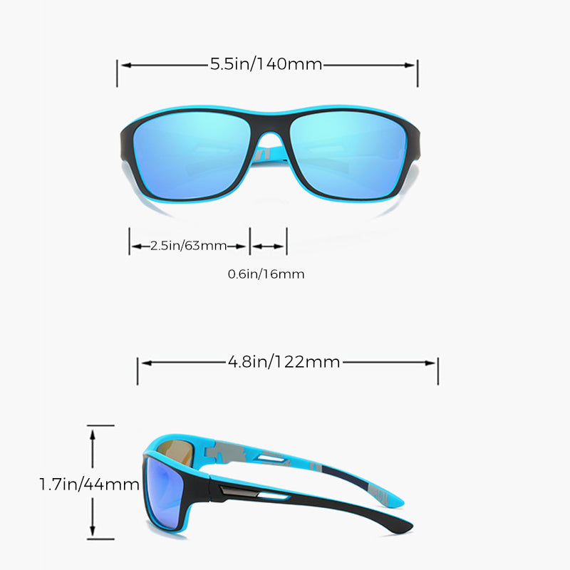 Chic and Style | Outdoor sports glasses with anti-glare polarized lenses