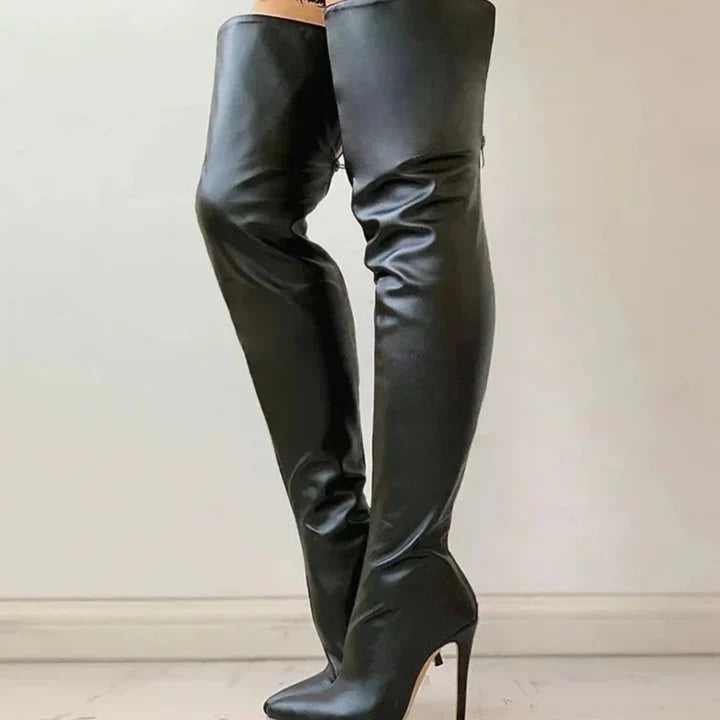 Chic und Stil | Comfortable High Heeled Shoes for Women Thigh High