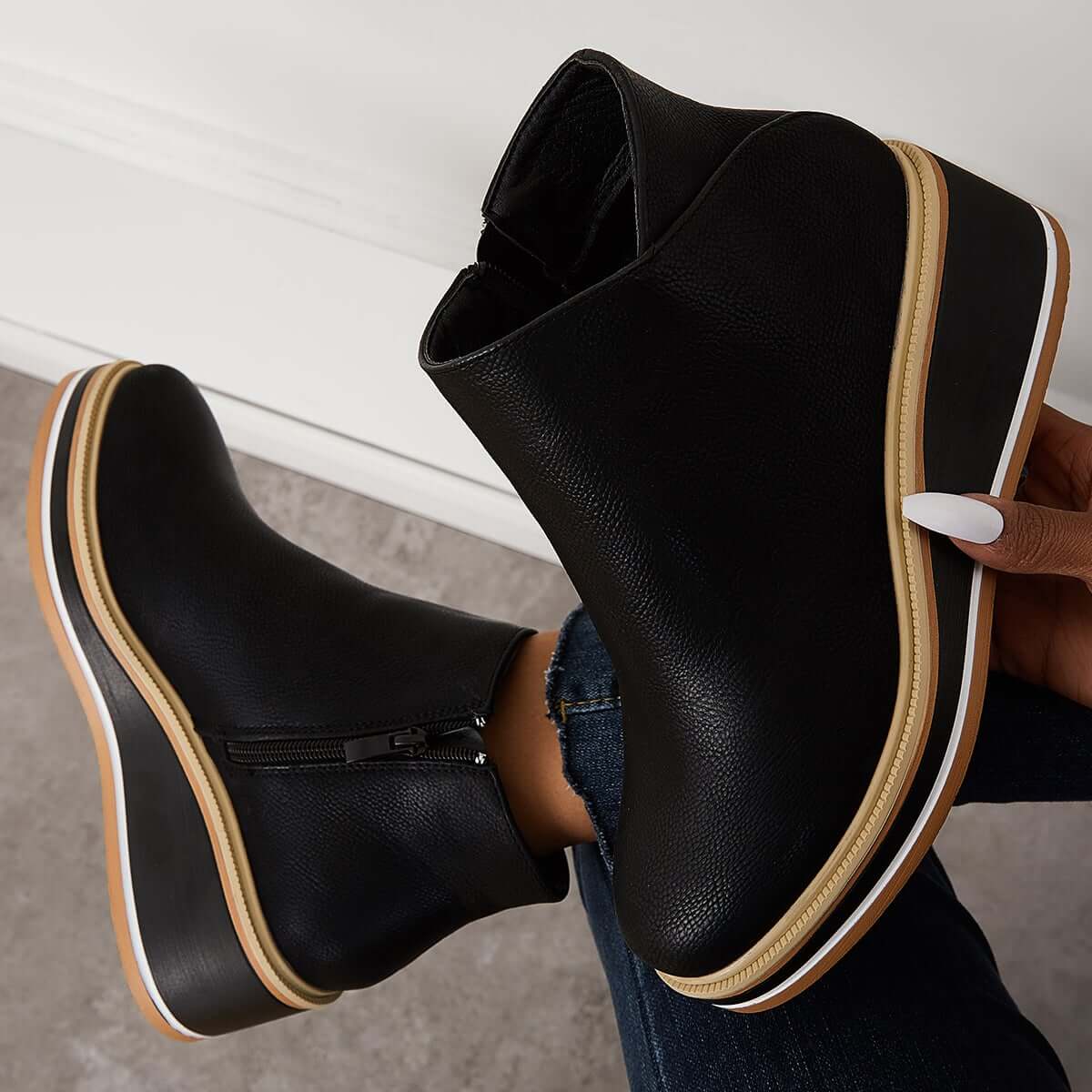 Chic und Stil | Bottines Orthopédiques pour Femmes