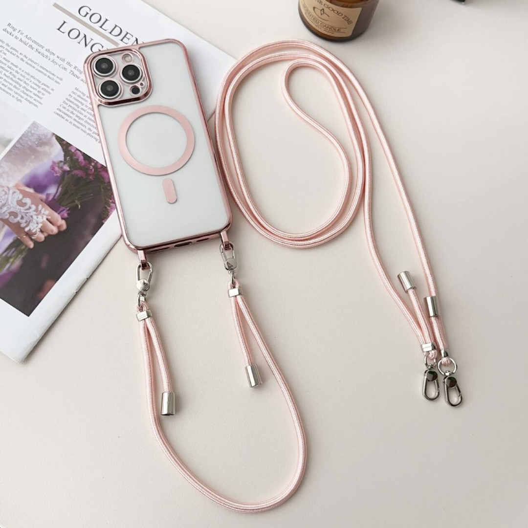 Chic and Style | iPhone Best MagSafe Shoulder Case - "Saint"