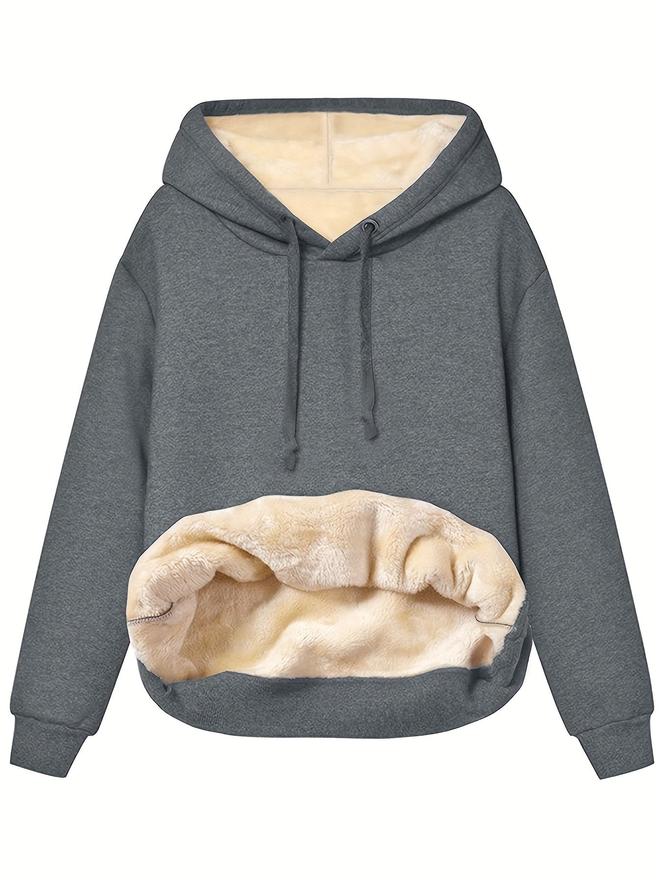 Calliope️ | Chaleur hivernale confortable avec hoodie en polaire