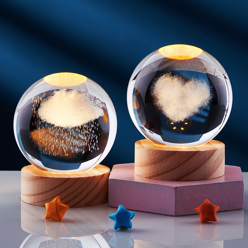 Chic and Style | 3D Crystal Night Light