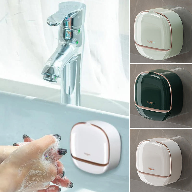 Chic and Style | Waterproof soap holder with drainage box