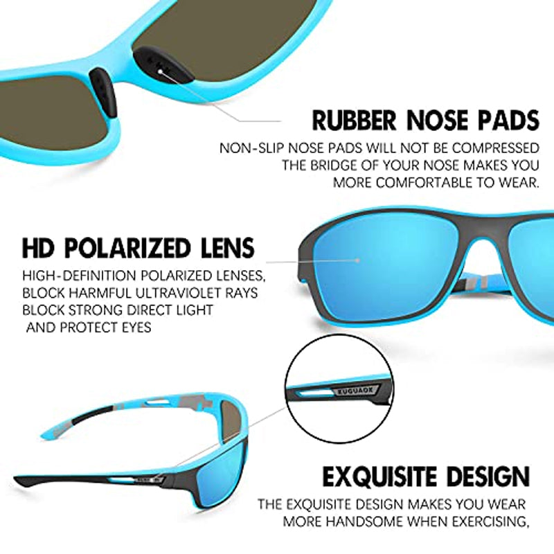Chic and Style | Outdoor sports glasses with anti-glare polarized lenses