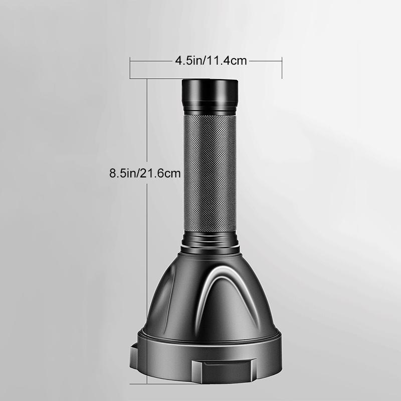 Chic und Stil | Lampe de poche LED haute puissance 30000-5000 Lumens, étanche
