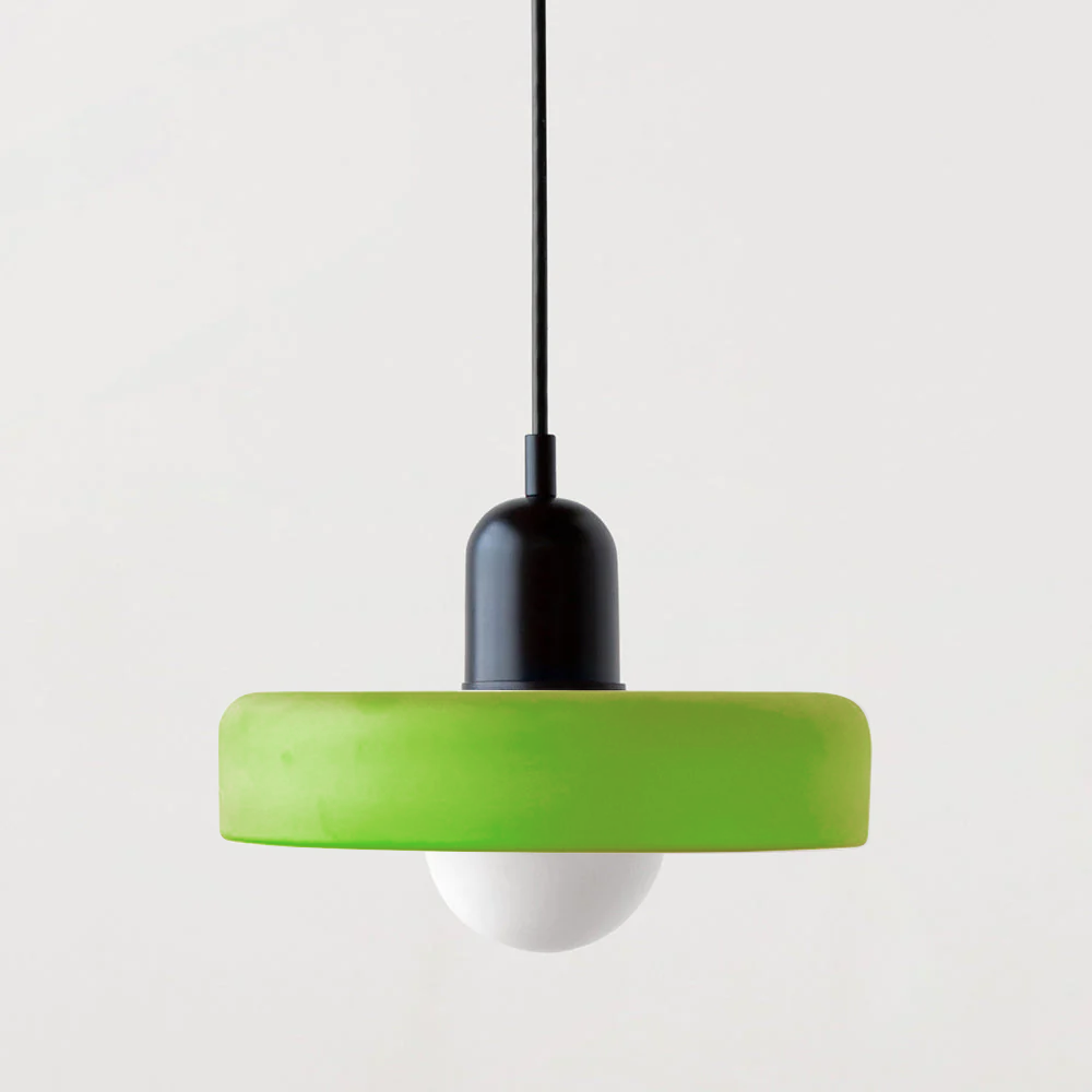 Chic and Style | Pendant lights made of colored glass | Elegant pendant light in Bauhaus style | Designer lamp for living room and dining room