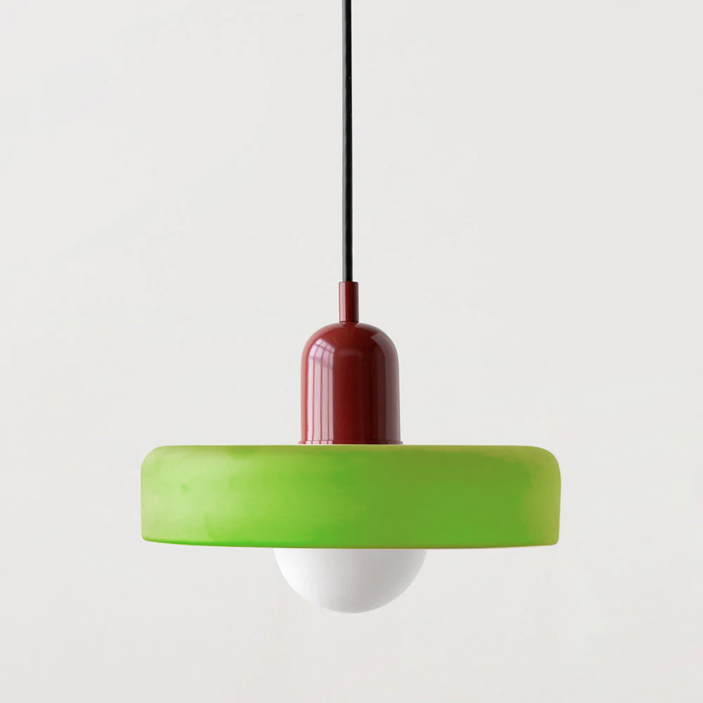 Chic and Style | Pendant lights made of colored glass | Elegant pendant light in Bauhaus style | Designer lamp for living room and dining room