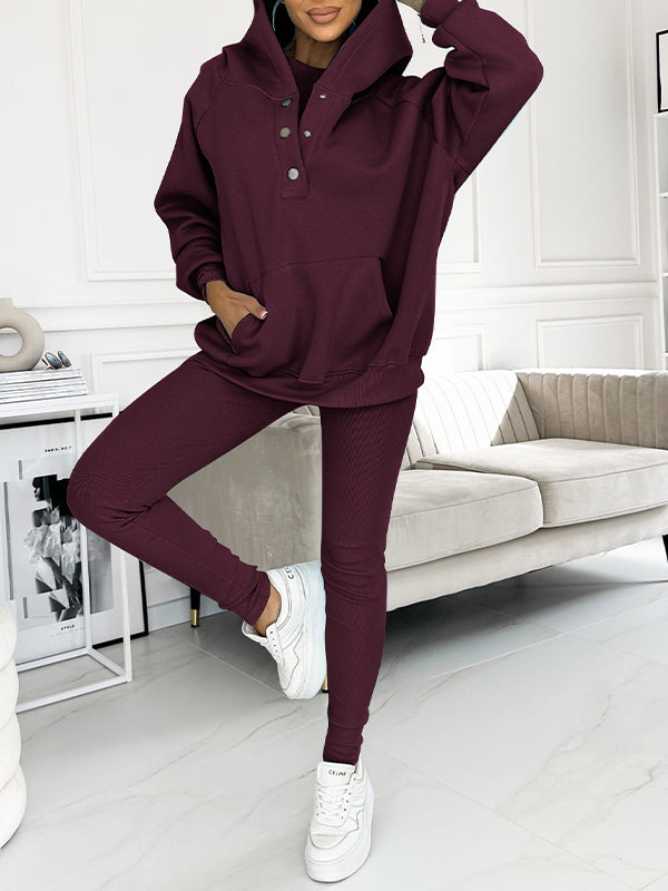 Chic und Stil | Ensemble de sweat à capuche décontracté et confortable