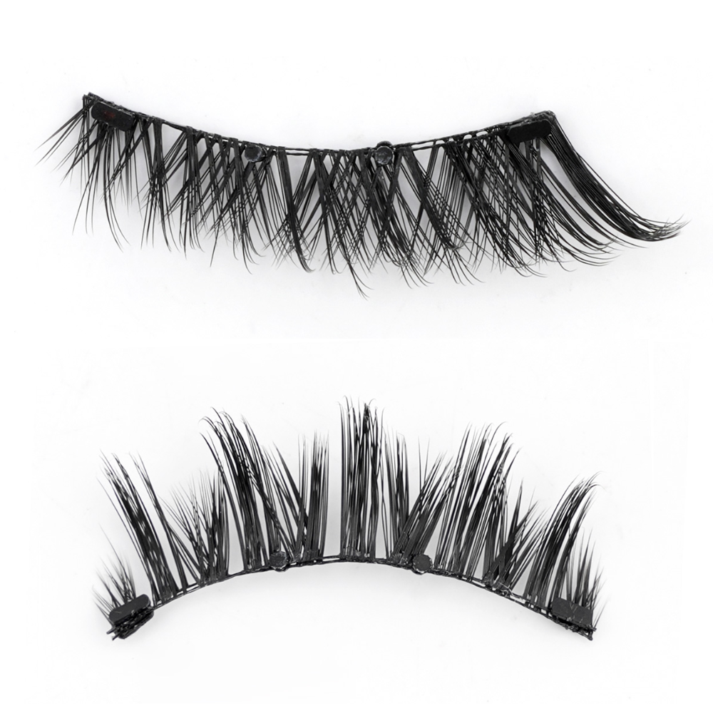 Chic und Stil | Reusable Magnetic Eyelashes and Tweezers Set – No Glue Required