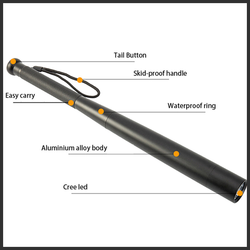 Chic and Stil | Baseball Bat LED Flashlight