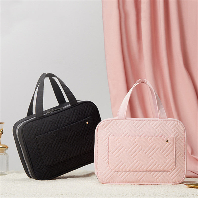 Chic and Style | Perfect for Travel - Women's Toiletry Bag with Hanging Hook