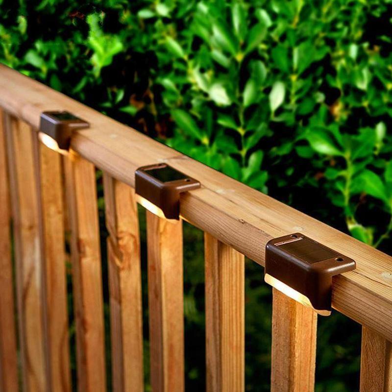 Chic and Style | Waterproof Solar Stair Lights for Outdoor Use (4 Pieces)