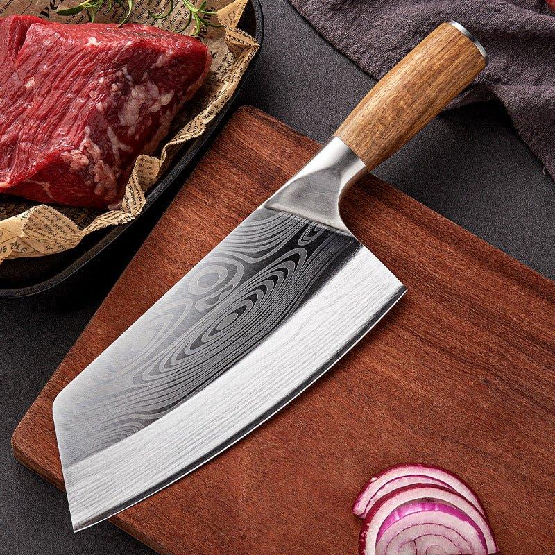 Couteau de Boucher à Hache de 20 cm - ChicUndStil