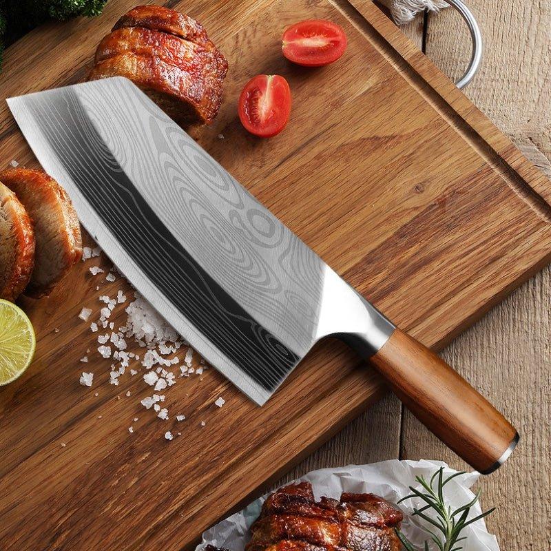Couteau de Boucher à Hache de 20 cm - ChicUndStil