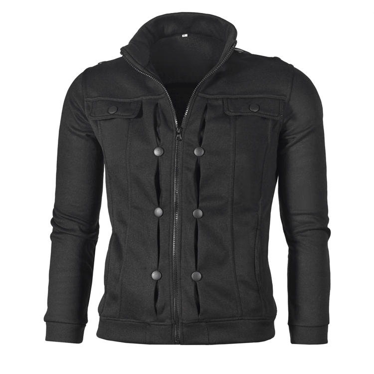 Veste de sweat d'hiver pour femmes avec des détails de bouton stylés Chic und Stil
