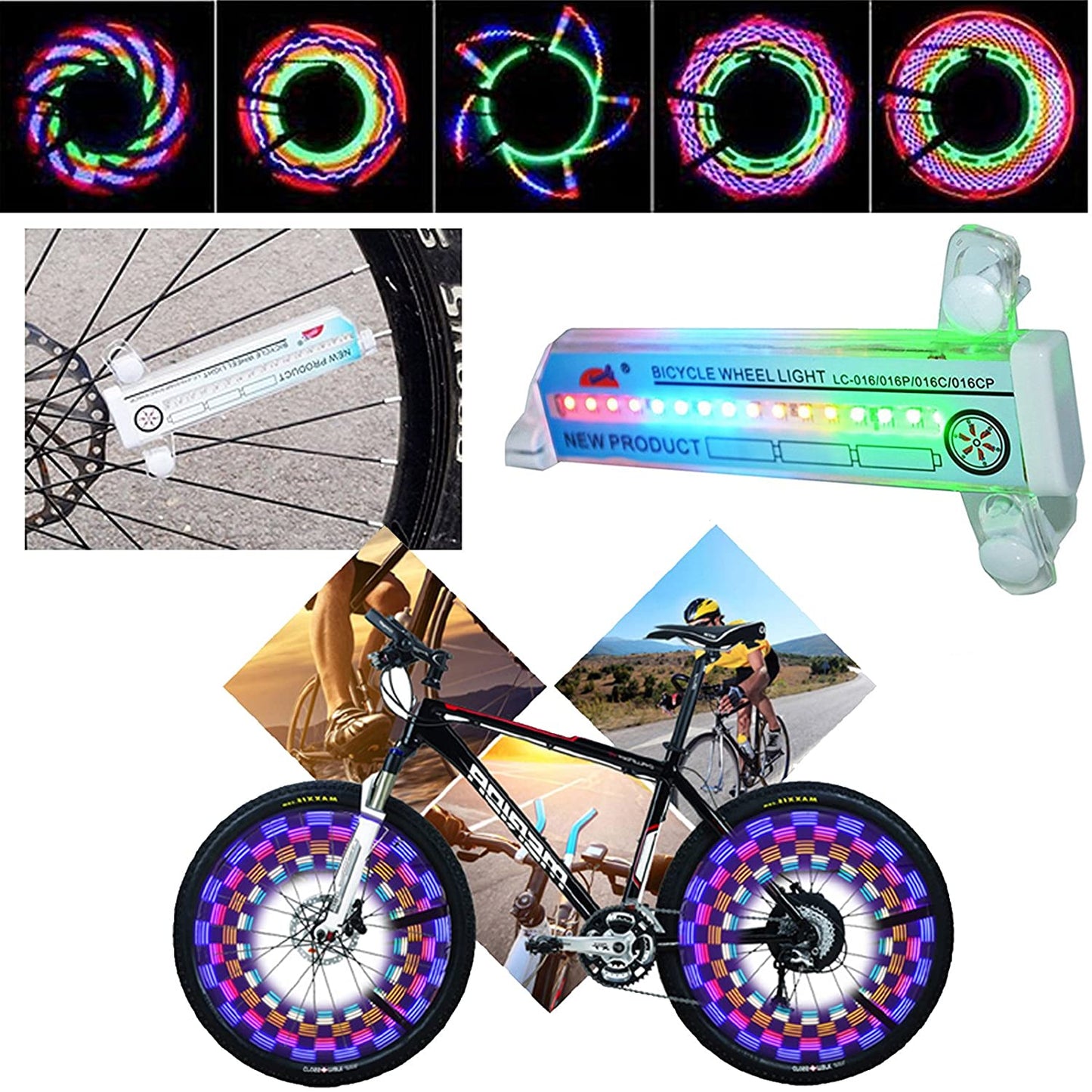 Chic and Style | 3D LED Bicycle Spoke Lights
