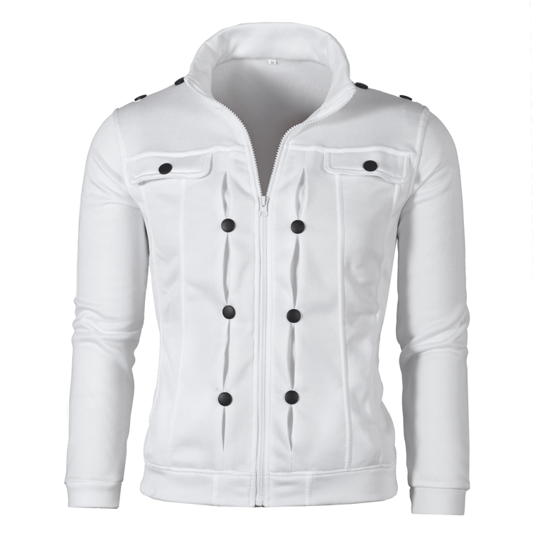 Veste de sweat d'hiver pour femmes avec des détails de bouton stylés Chic und Stil