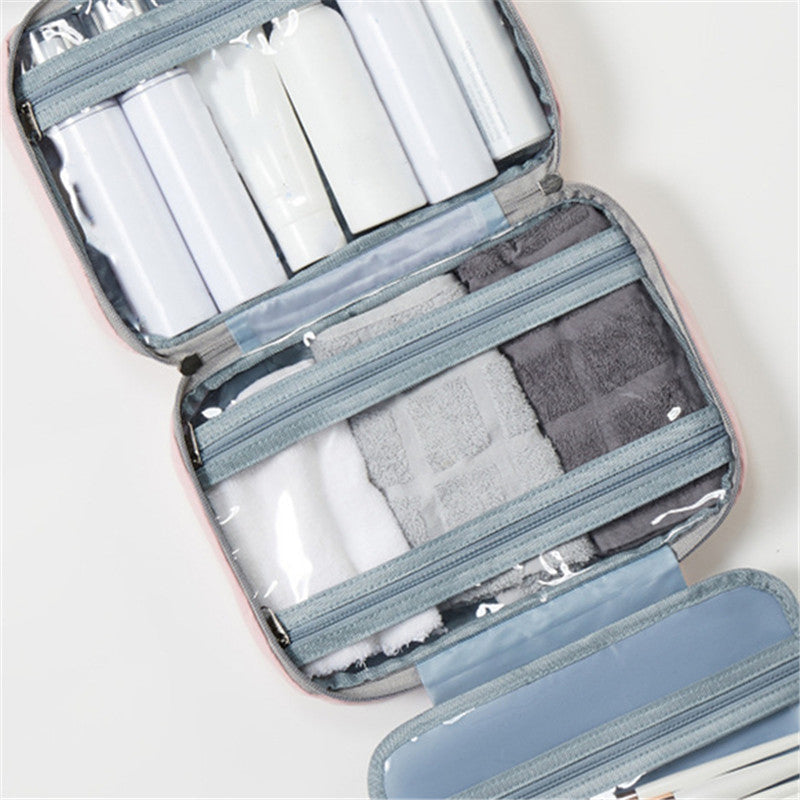 Chic and Style | Perfect for Travel - Women's Toiletry Bag with Hanging Hook