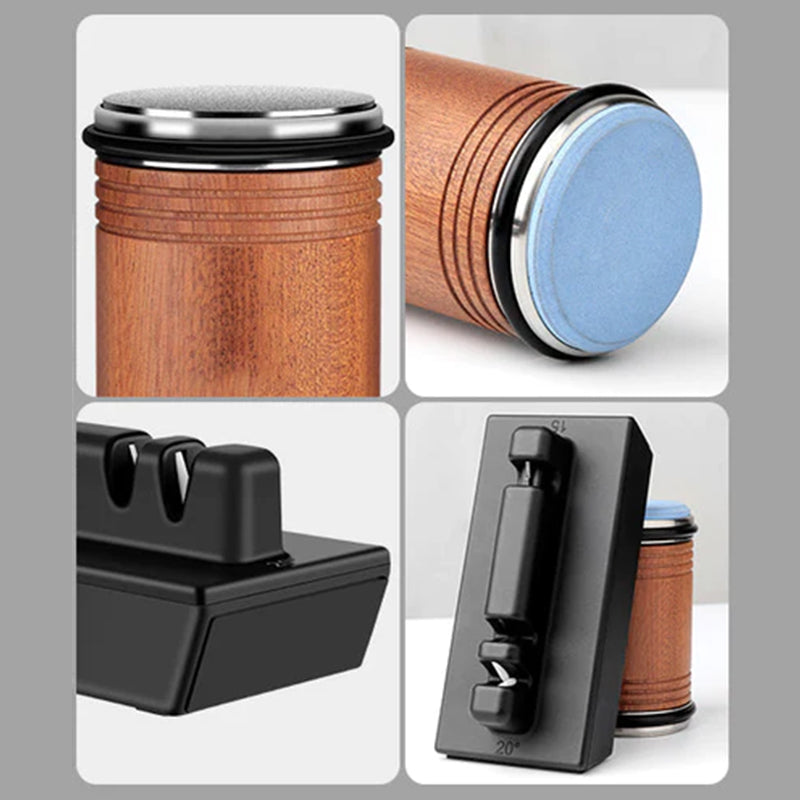 Chic and Style | Rolling Knife Sharpener Set
