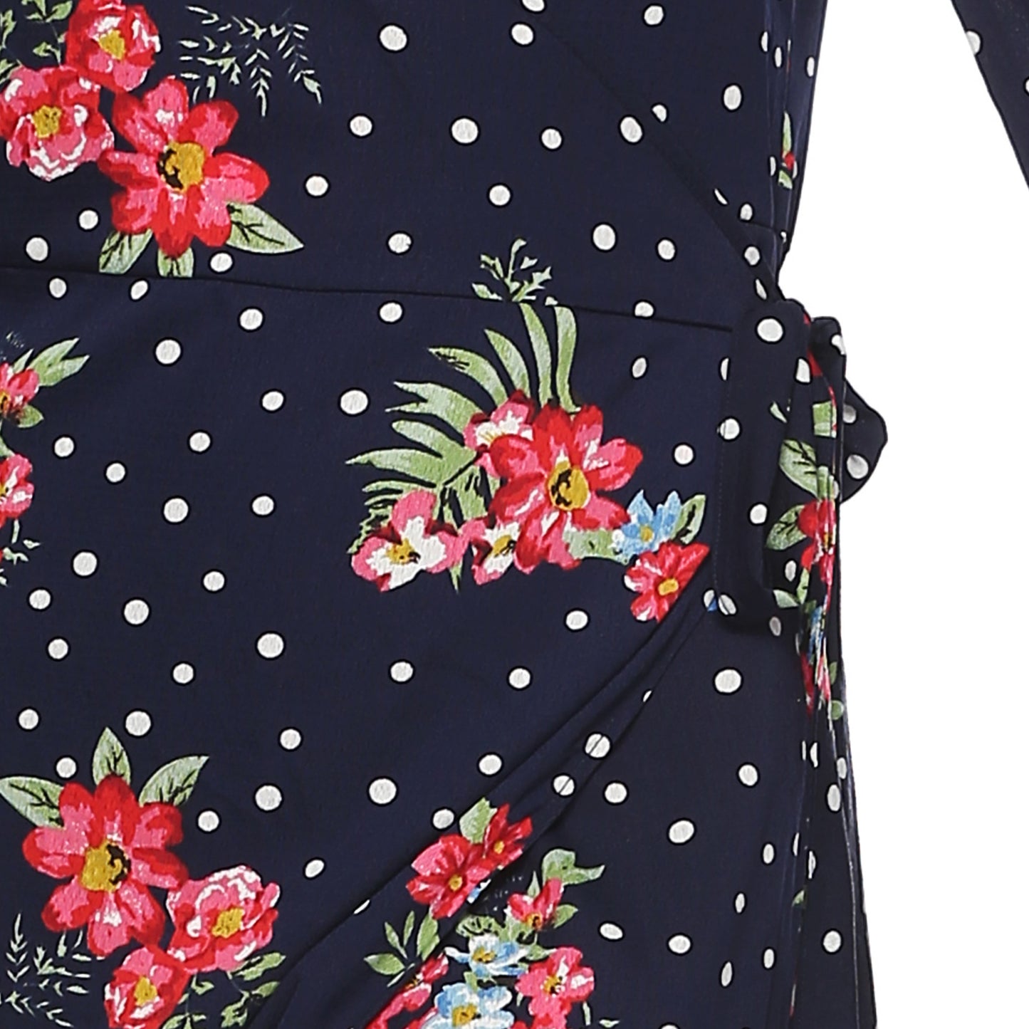 Robe maxi à manches longues à imprimé floral pour femmes Chic und Stil