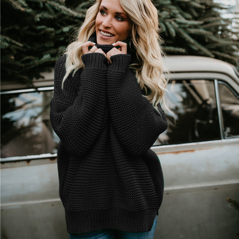 Pull femme col roulé douillet Chic und Stil
