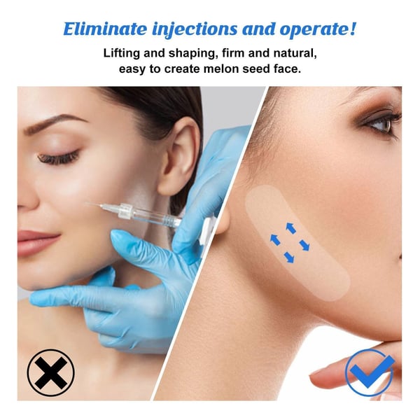 Chic und Stil | Face Lifting Tape For a delicate V-shaped face