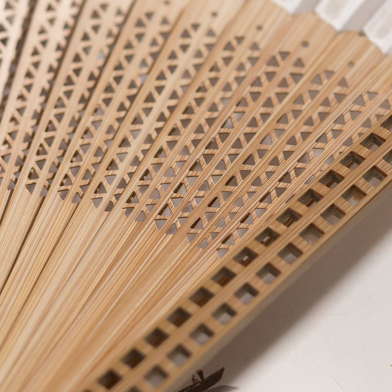 Chic and Style | Handmade bamboo silk fan