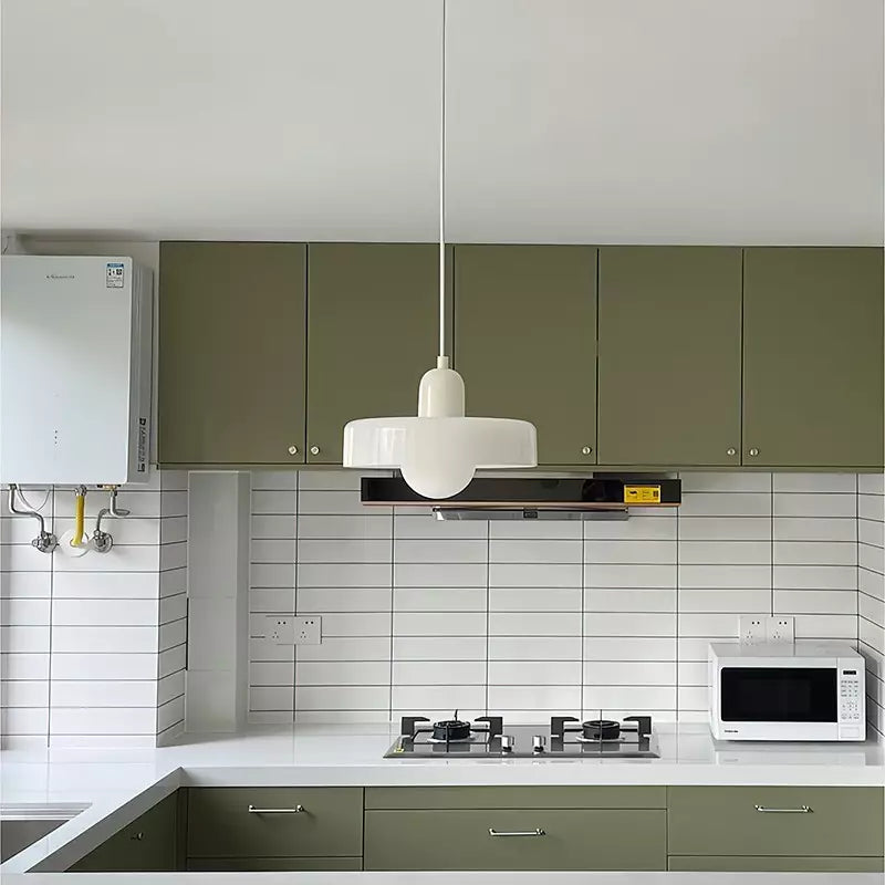 Chic and Style | Pendant lights made of colored glass | Elegant pendant light in Bauhaus style | Designer lamp for living room and dining room