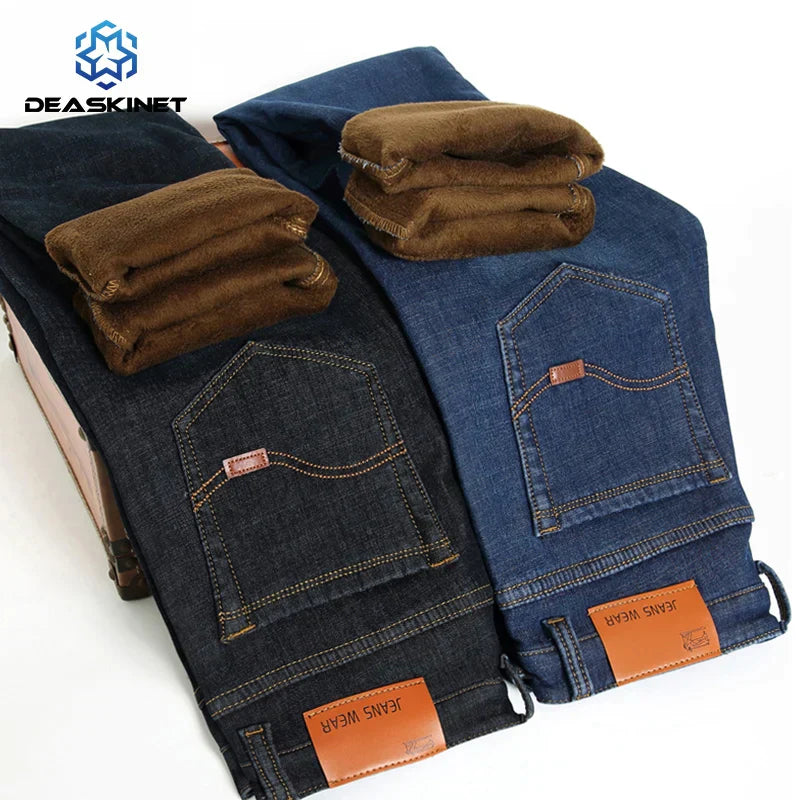 Chic and Style | LOUIS | Fashionable warmth with FREEZEFRAME DENIM | Men's winter pants with Bulu