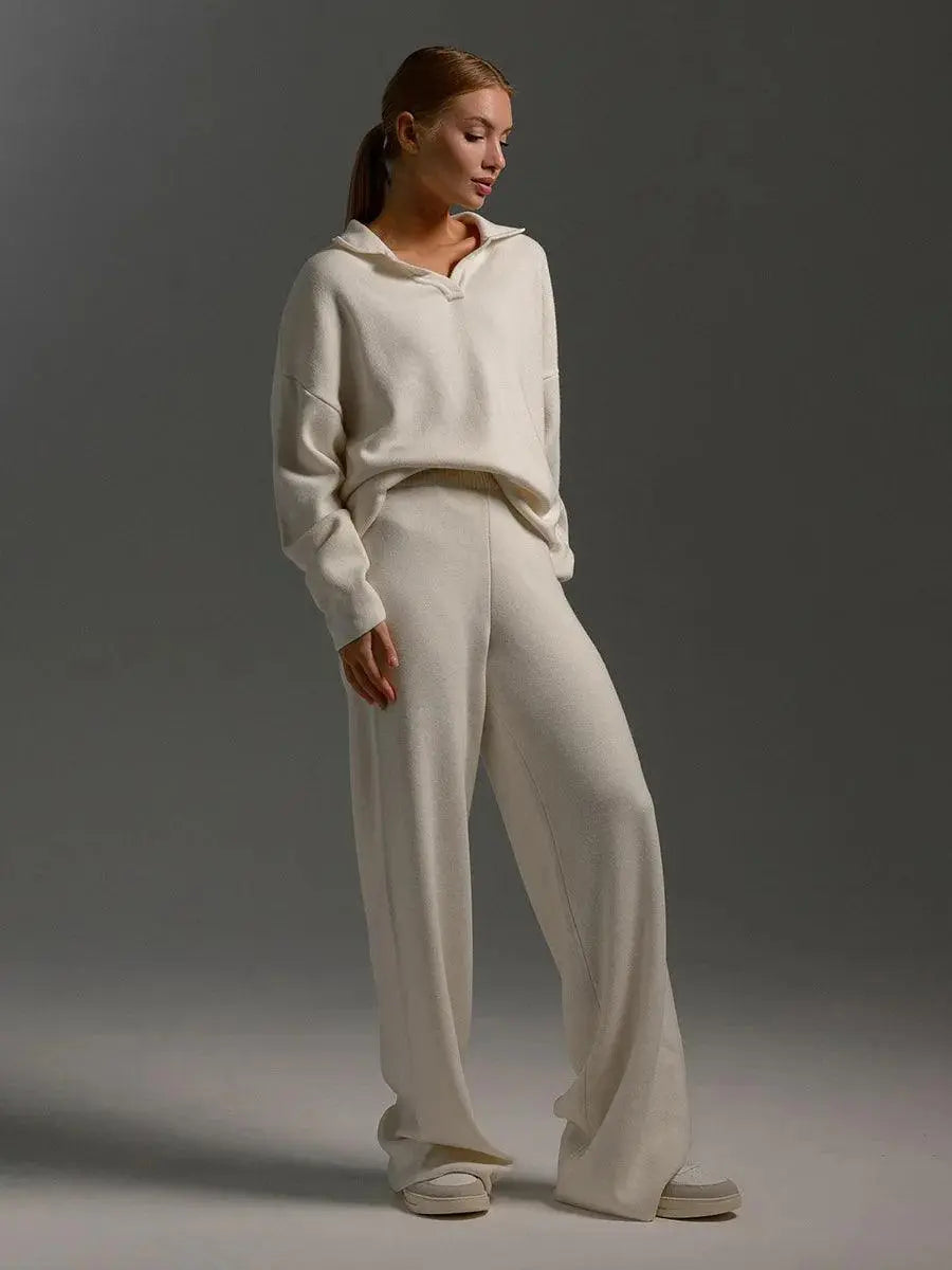 Chic and Style | Women's Warm Knitted Jogging Set
