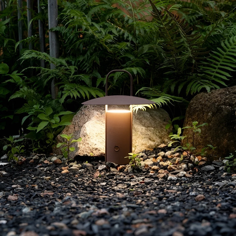 Lampe de Jardin Étanche Rechargeable - Lumières LED Extérieures Sans Fil-Luminaires d'extérieur / solaires-ChicUndStil