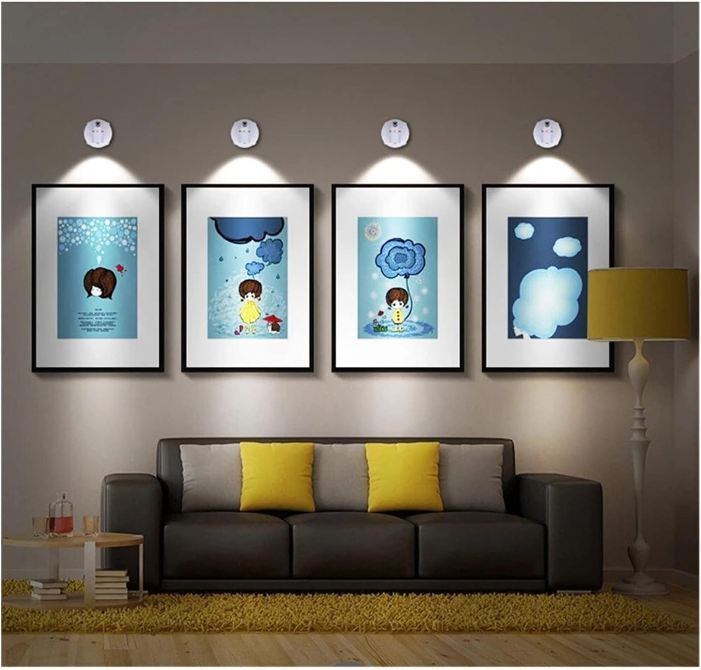 Chic and Style | Wireless, rechargeable LED spotlight and desk lamp with remote control