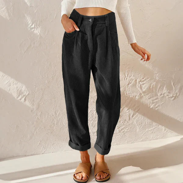 Chic und Stil | Casual Cord Pants