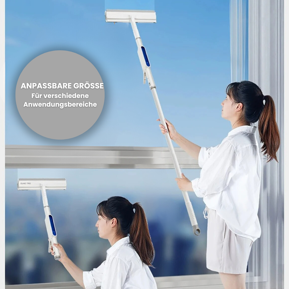 Chic und Stil | 3-in-1 Squeegee: Clean windows like a pro