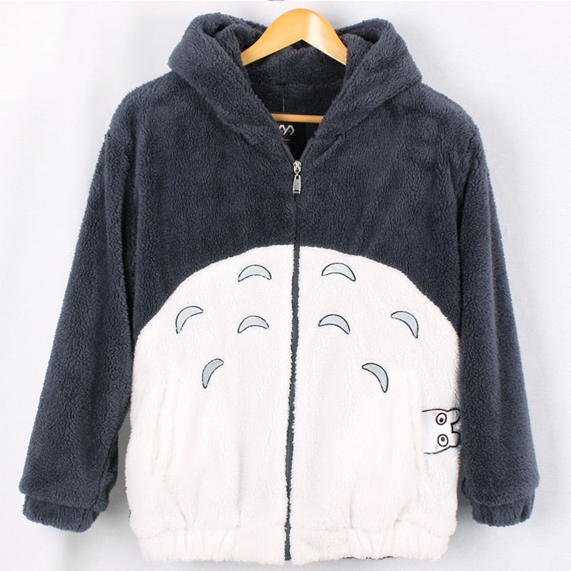 Chic and Stil | Kawaii Totoro Oversized Hoodie