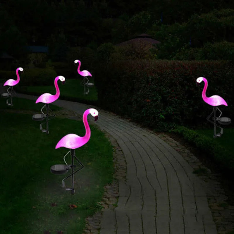 Lumière de jardin en flambeau solaire - Décoration extérieure écologique à énergie solaire-Luminaires d'extérieur / solaires-ChicUndStil