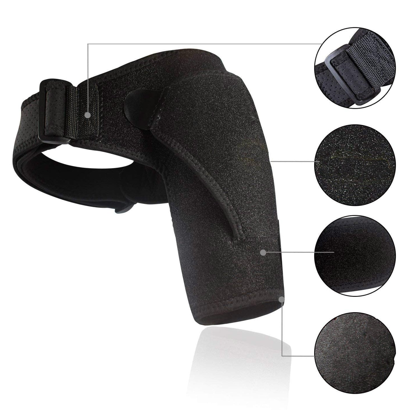 Chic and Style | Shoulder brace with compression pad