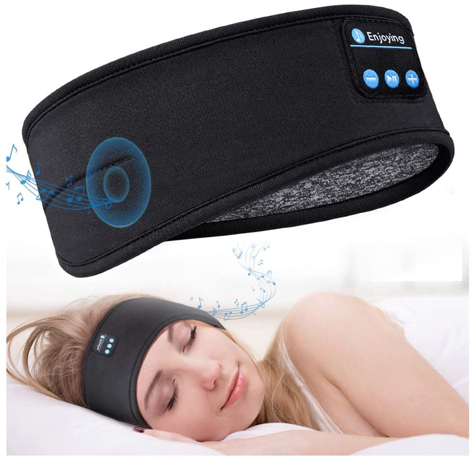 Chic and Style | Bluetooth Sleep Mask – Bluetooth 5.0 – Strap Size 27 x 10 cm – Wall Clock