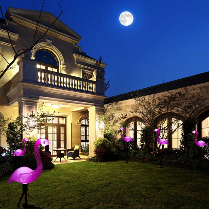 Lumière de jardin en flambeau solaire - Décoration extérieure écologique à énergie solaire-Luminaires d'extérieur / solaires-ChicUndStil