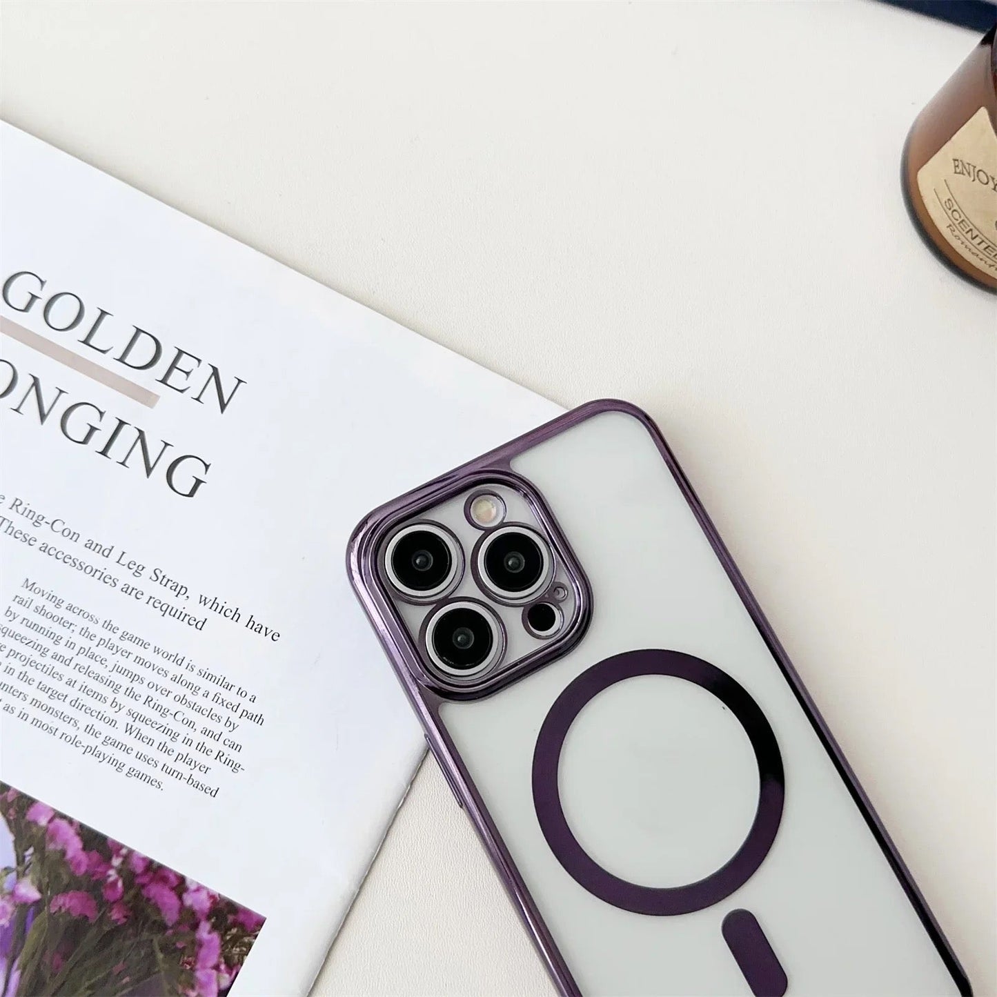 Chic and Style | iPhone Best MagSafe Shoulder Case - "Saint"