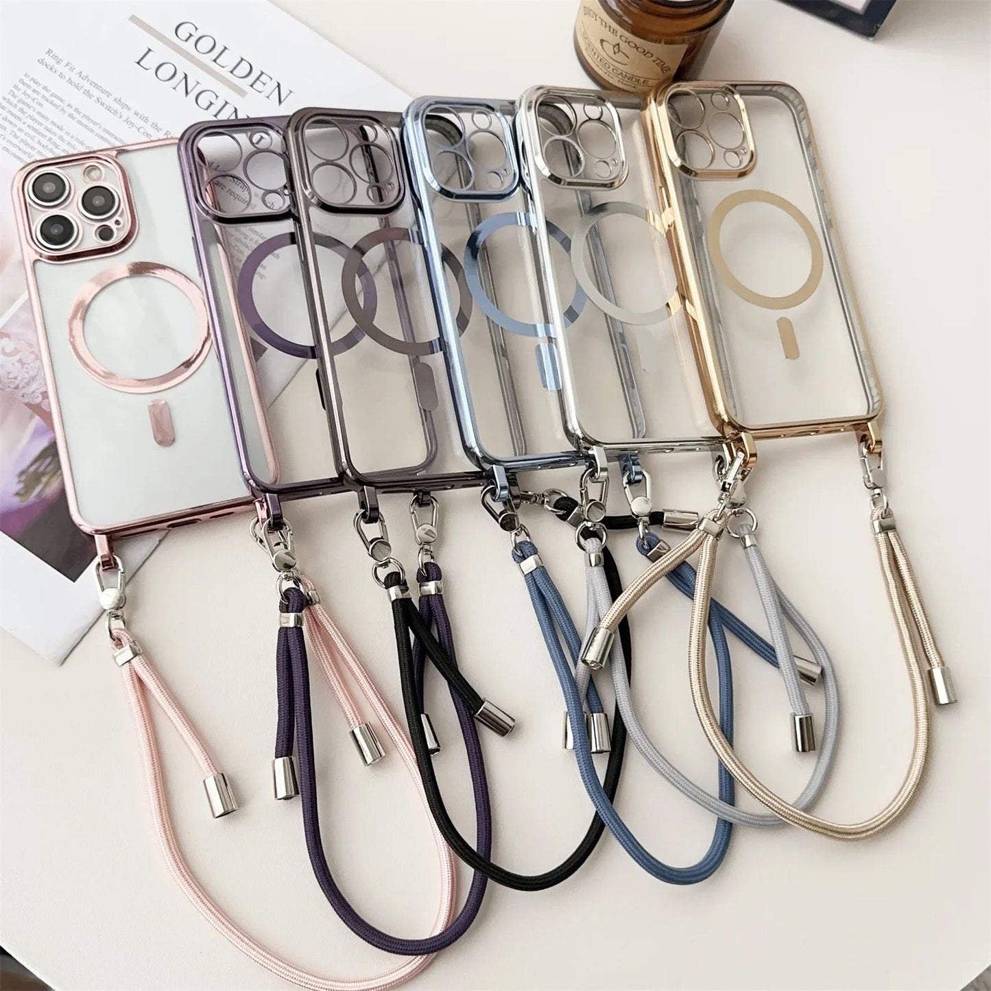 Chic and Style | iPhone Best MagSafe Shoulder Case - "Saint"