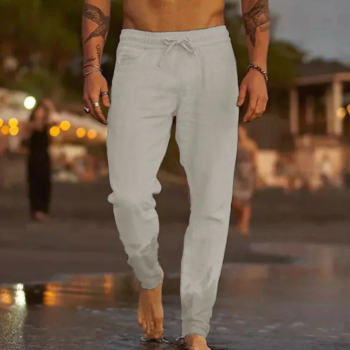 Chic and Style | – Casual Linen Pants for Men