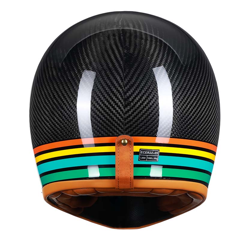 Casque de Moto Intégral en Fibre de Carbone | F389TS - ChicUndStil