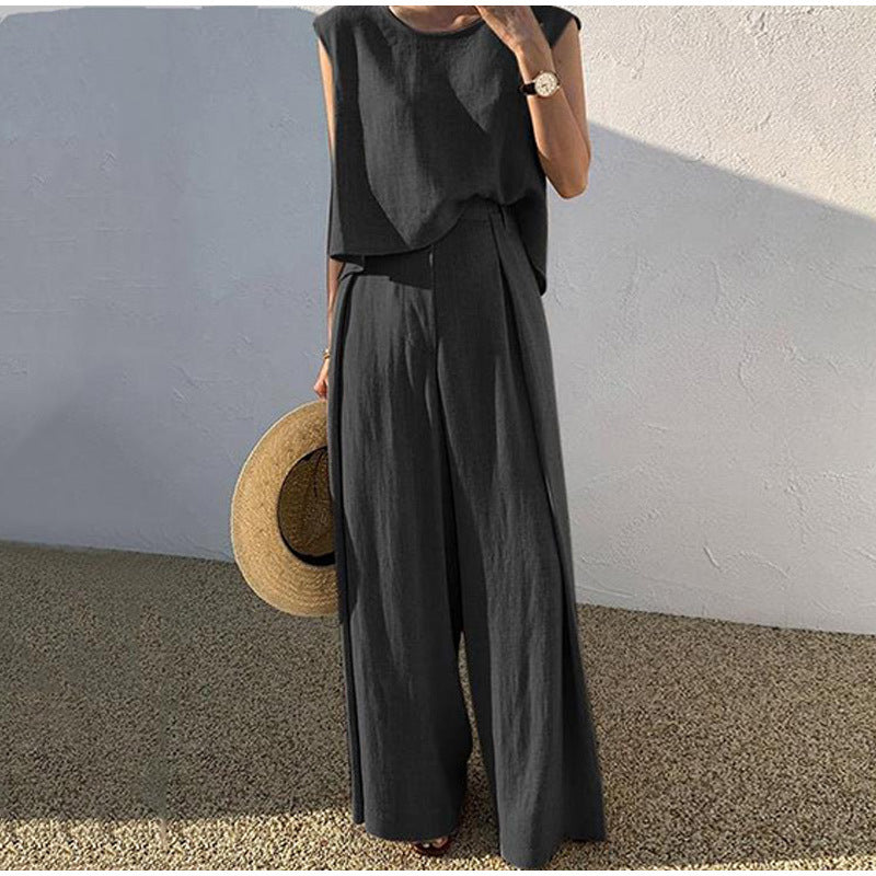 Chic and Style | Elegant linen summer set