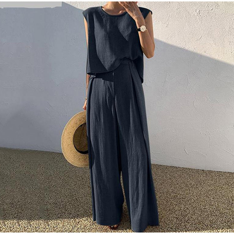 Chic and Style | Elegant linen summer set